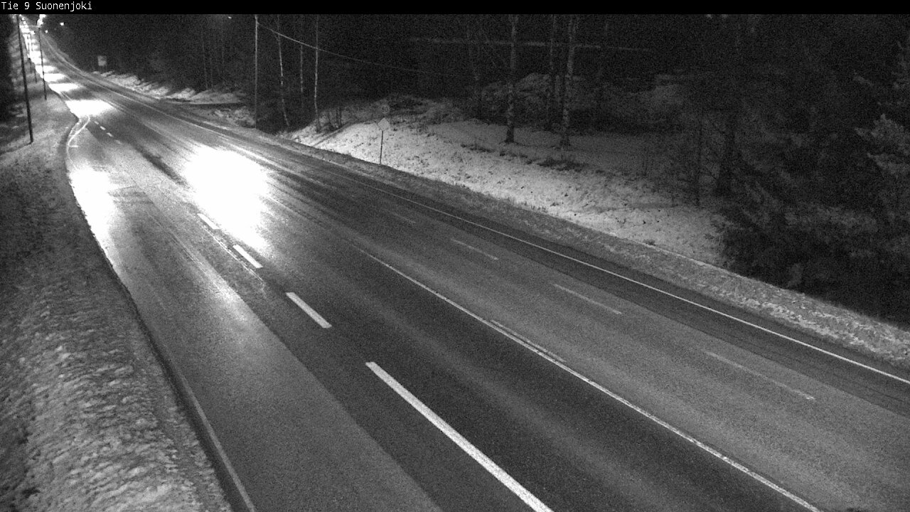 Weather Camera Image Väg 9 Suonenjoki, Purola, Suonenjoki, Pohjois-Savo