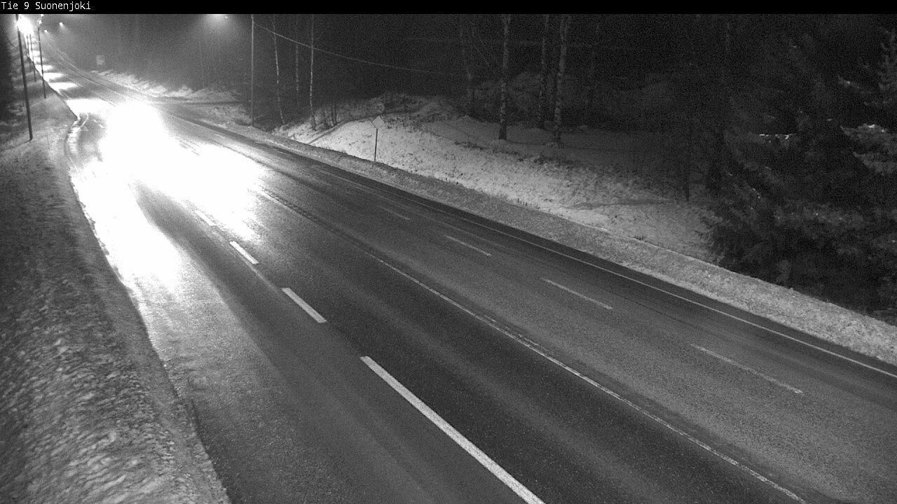 Weather Camera Image Väg 9 Suonenjoki, Purola, Suonenjoki, Pohjois-Savo