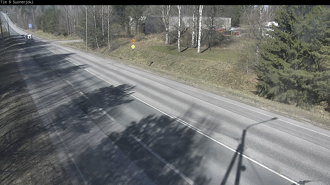 Weather Camera Image Road 9 Suonenjoki, Purola, Suonenjoki, Pohjois-Savo