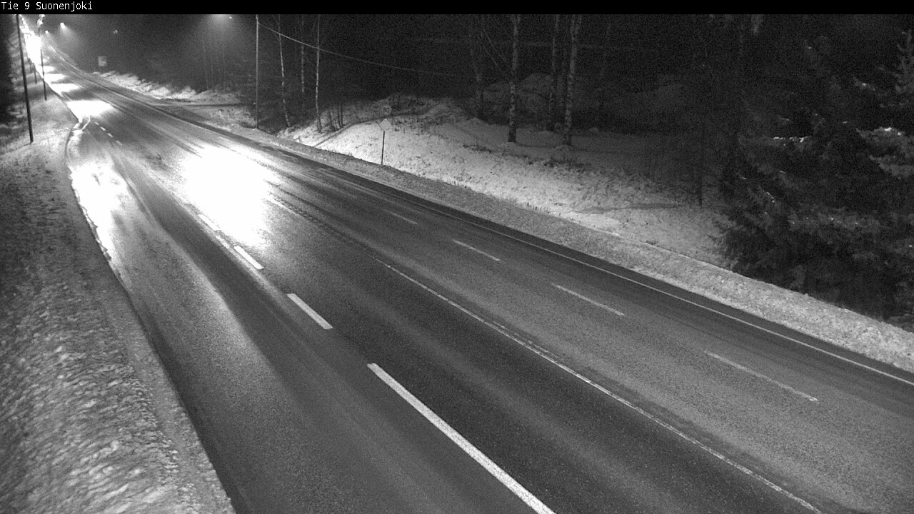 Weather Camera Image Väg 9 Suonenjoki, Purola, Suonenjoki, Pohjois-Savo