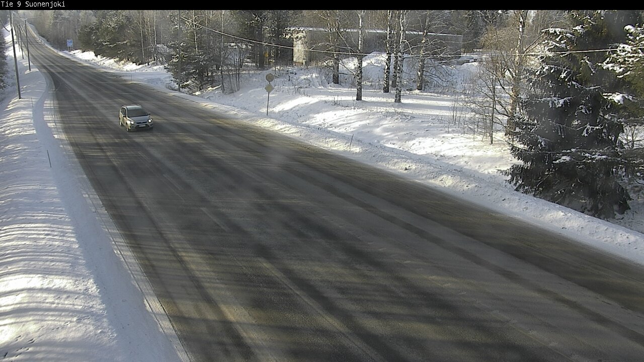 Weather Camera Image Väg 9 Suonenjoki, Purola, Suonenjoki, Pohjois-Savo