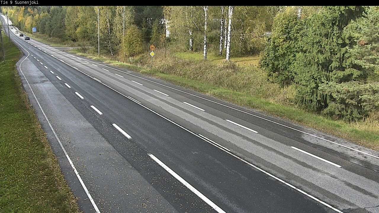 Weather Camera Image Road 9 Suonenjoki, Purola, Suonenjoki, Pohjois-Savo