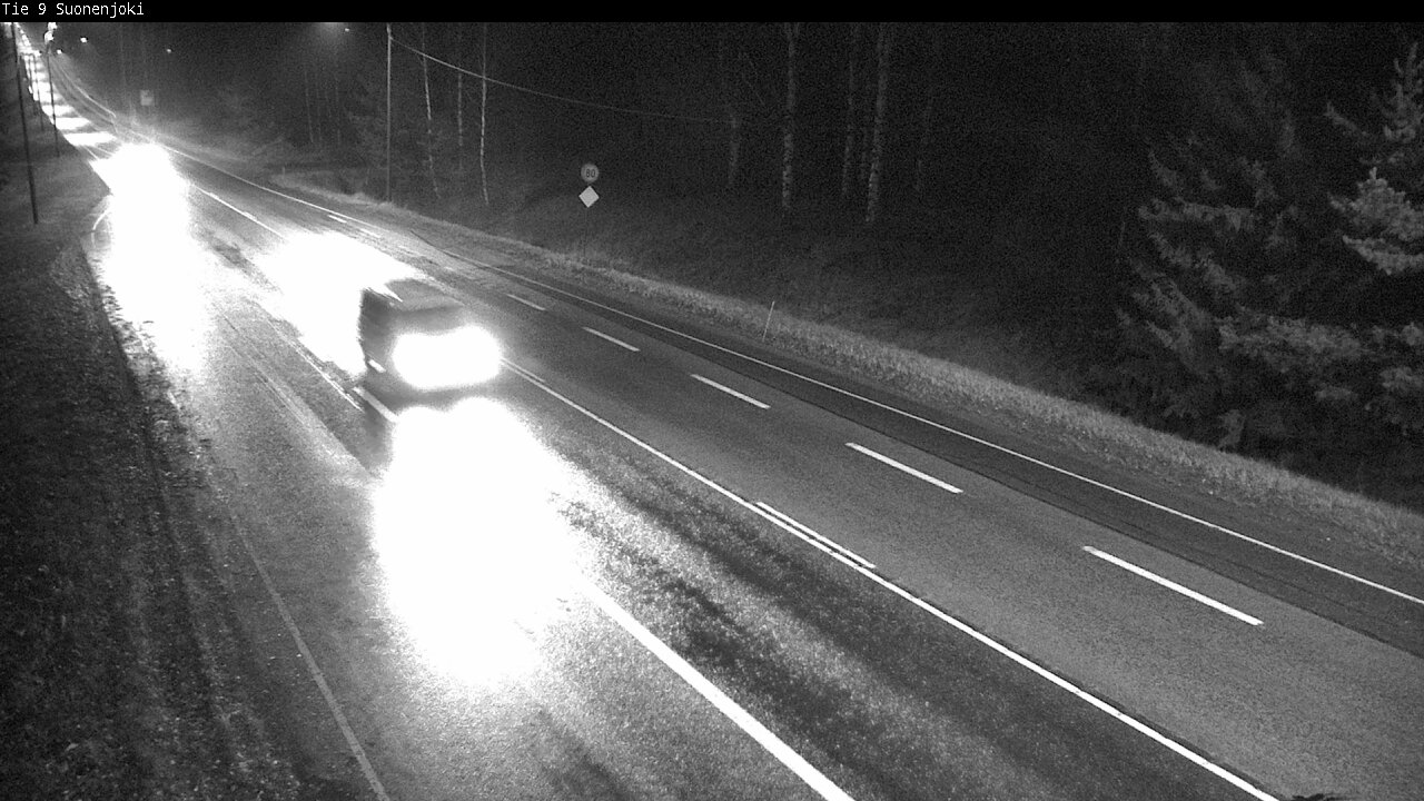 Weather Camera Image Road 9 Suonenjoki, Purola, Suonenjoki, Pohjois-Savo