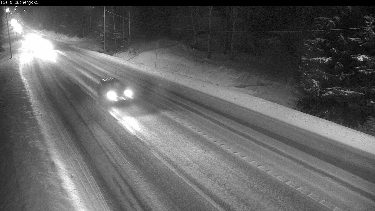 Weather Camera Image Väg 9 Suonenjoki, Purola, Suonenjoki, Pohjois-Savo