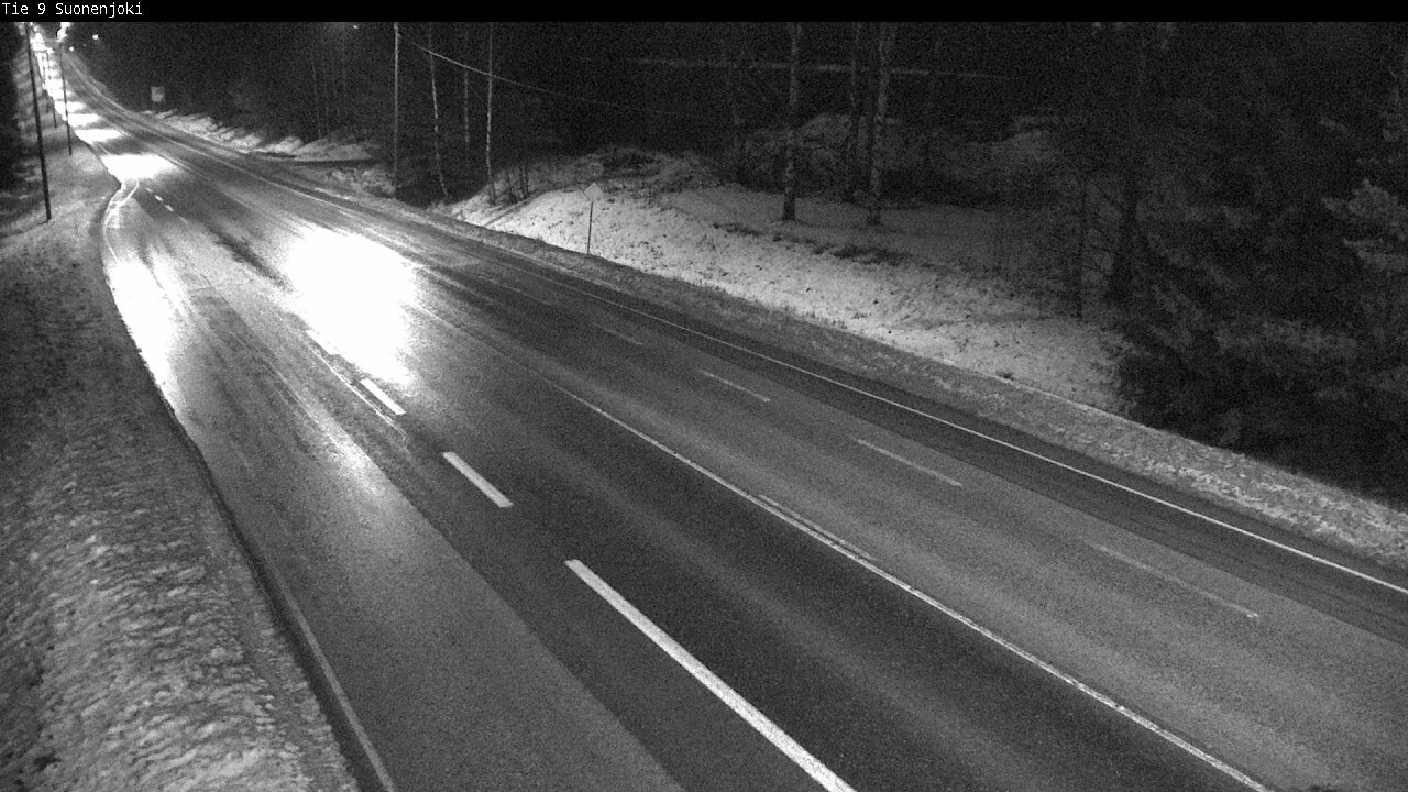 Weather Camera Image Väg 9 Suonenjoki, Purola, Suonenjoki, Pohjois-Savo