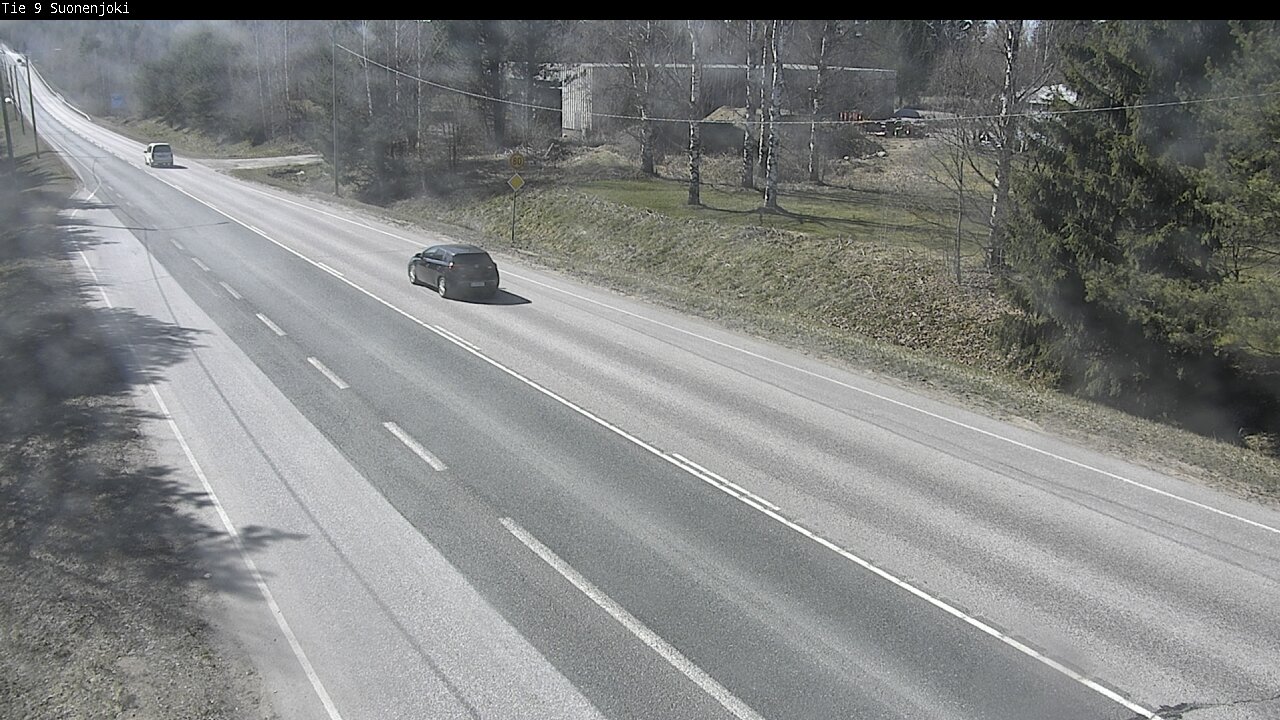 Weather Camera Image Road 9 Suonenjoki, Purola, Suonenjoki, Pohjois-Savo