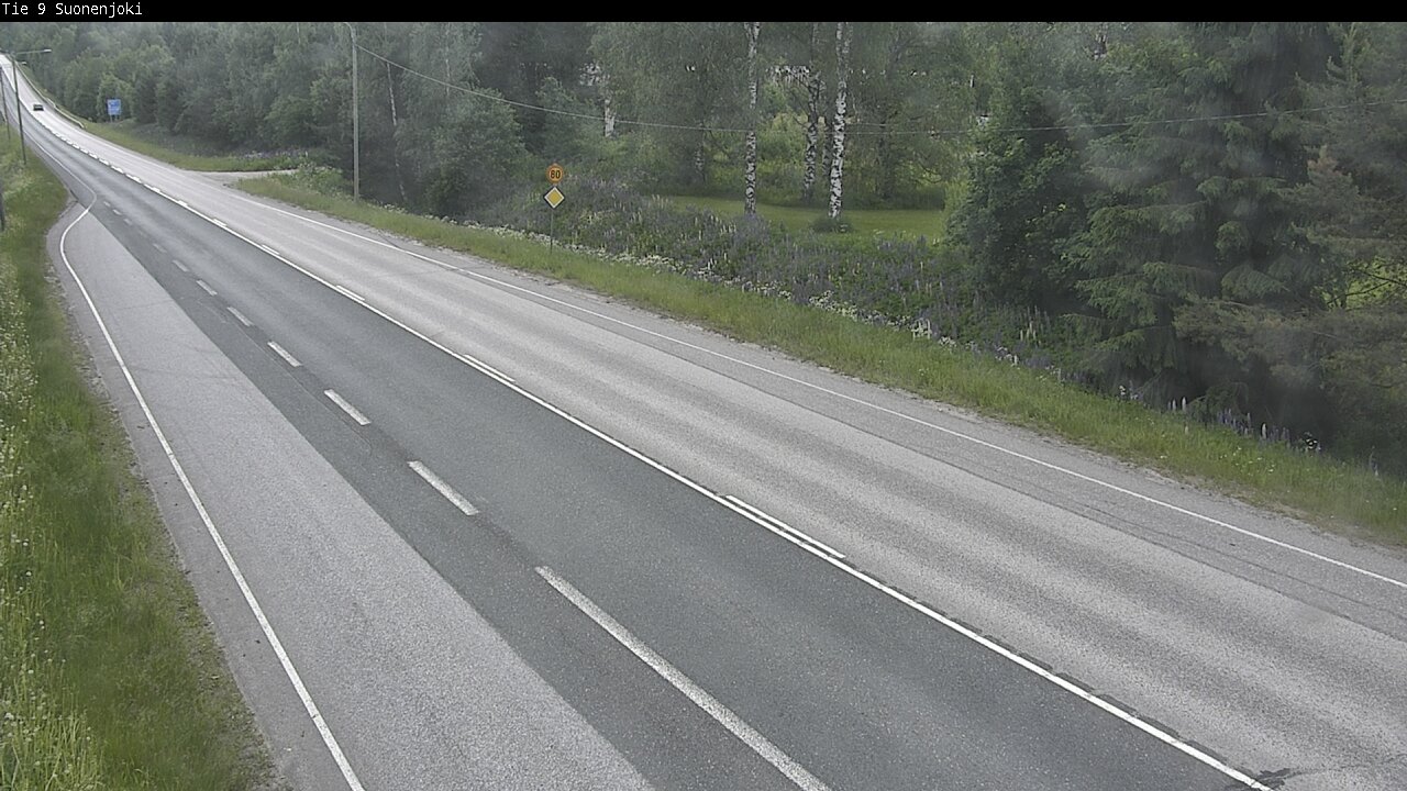 Weather Camera Image Road 9 Suonenjoki, Purola, Suonenjoki, Pohjois-Savo