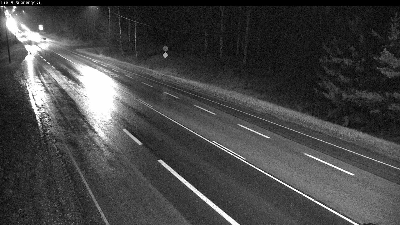 Weather Camera Image Väg 9 Suonenjoki, Purola, Suonenjoki, Pohjois-Savo