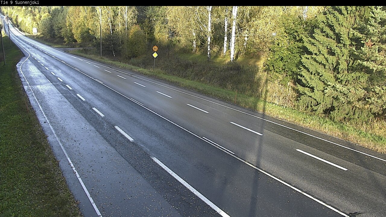 Weather Camera Image Road 9 Suonenjoki, Purola, Suonenjoki, Pohjois-Savo