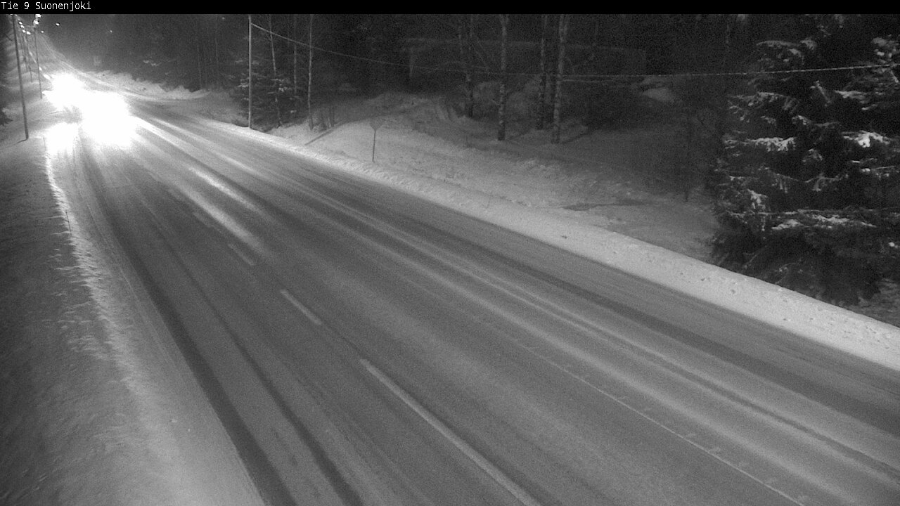 Weather Camera Image Väg 9 Suonenjoki, Purola, Suonenjoki, Pohjois-Savo
