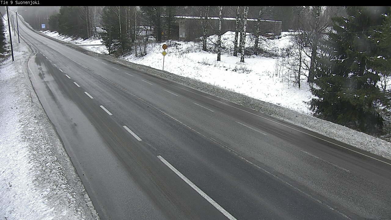 Weather Camera Image Väg 9 Suonenjoki, Purola, Suonenjoki, Pohjois-Savo