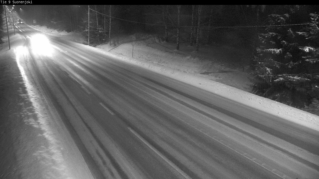 Weather Camera Image Väg 9 Suonenjoki, Purola, Suonenjoki, Pohjois-Savo