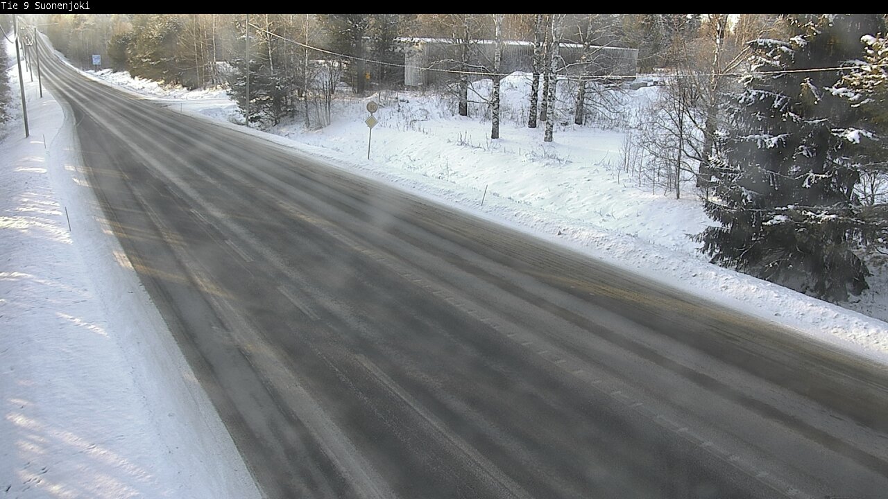 Weather Camera Image Väg 9 Suonenjoki, Purola, Suonenjoki, Pohjois-Savo