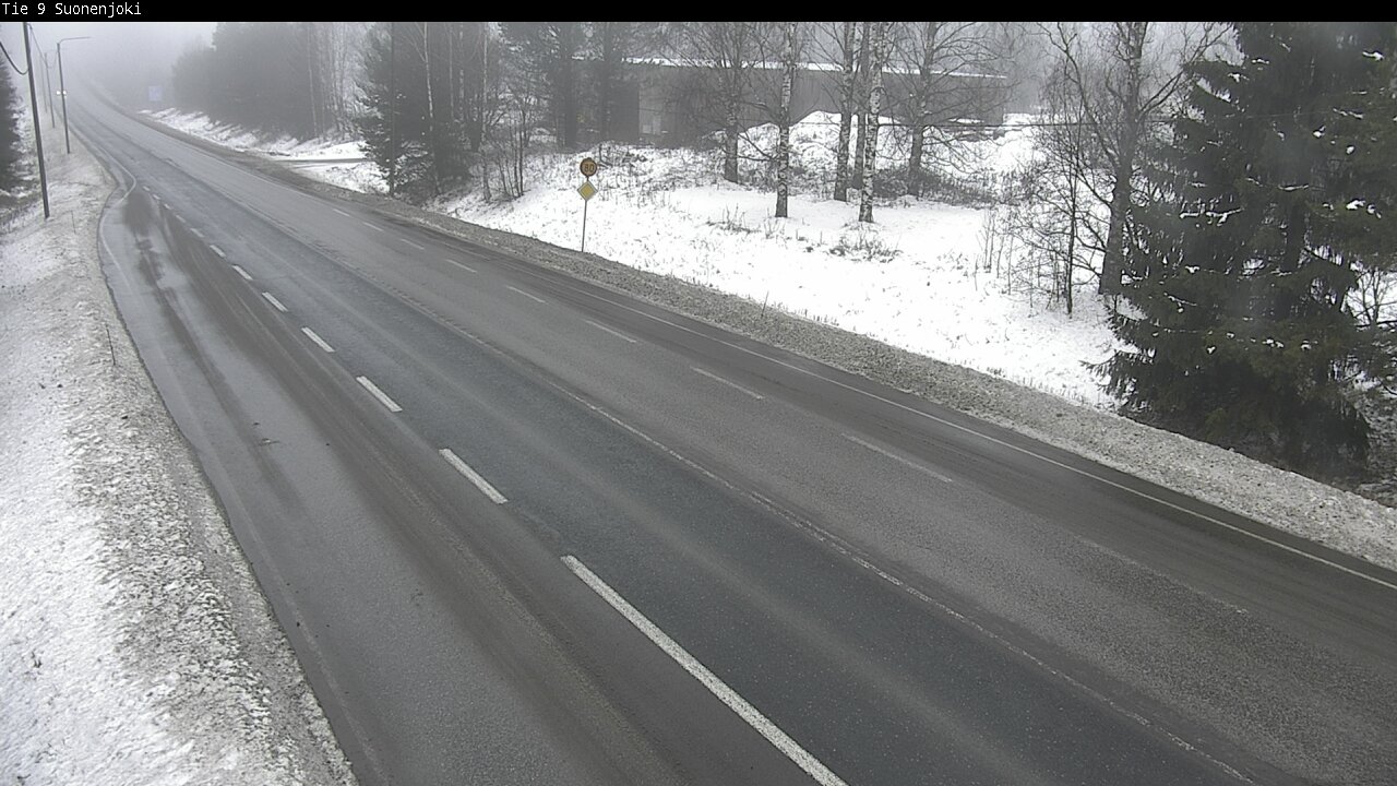 Weather Camera Image Väg 9 Suonenjoki, Purola, Suonenjoki, Pohjois-Savo