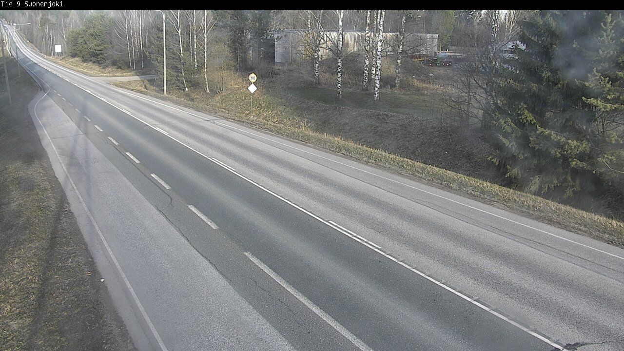 Weather Camera Image Road 9 Suonenjoki, Purola, Suonenjoki, Pohjois-Savo