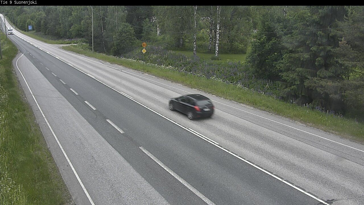 Weather Camera Image Road 9 Suonenjoki, Purola, Suonenjoki, Pohjois-Savo