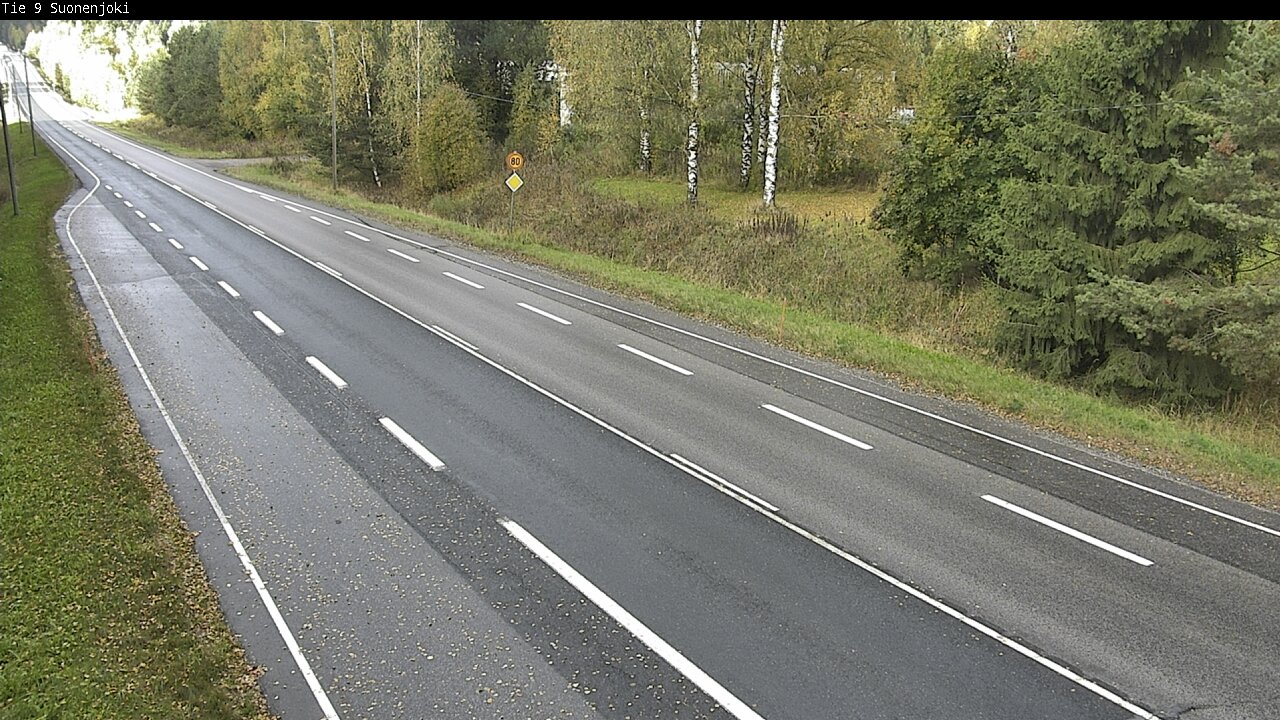 Weather Camera Image Road 9 Suonenjoki, Purola, Suonenjoki, Pohjois-Savo