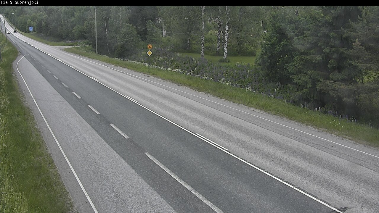 Weather Camera Image Road 9 Suonenjoki, Purola, Suonenjoki, Pohjois-Savo
