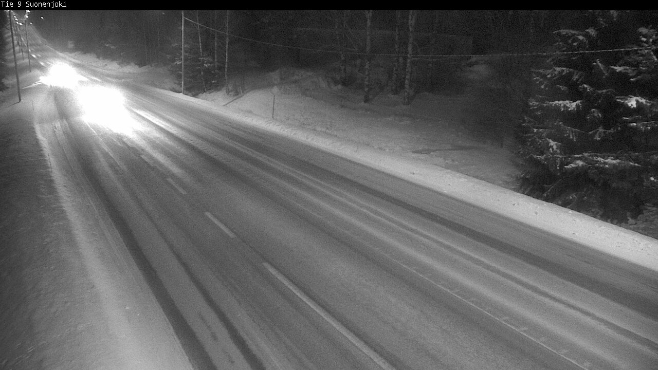 Weather Camera Image Väg 9 Suonenjoki, Purola, Suonenjoki, Pohjois-Savo