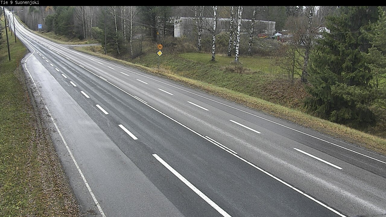 Weather Camera Image Väg 9 Suonenjoki, Purola, Suonenjoki, Pohjois-Savo