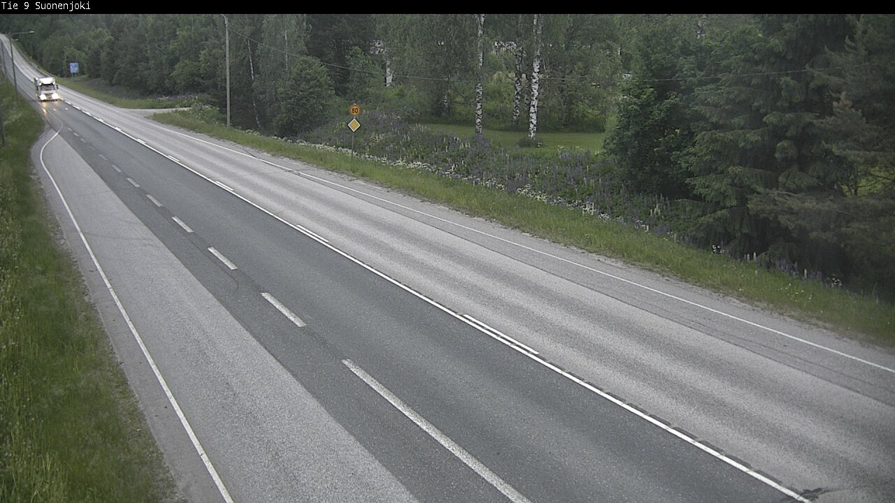 Weather Camera Image Road 9 Suonenjoki, Purola, Suonenjoki, Pohjois-Savo