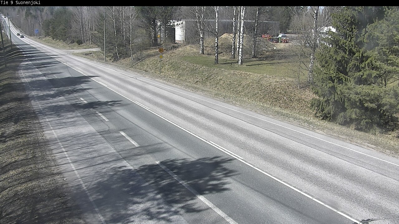 Weather Camera Image Road 9 Suonenjoki, Purola, Suonenjoki, Pohjois-Savo