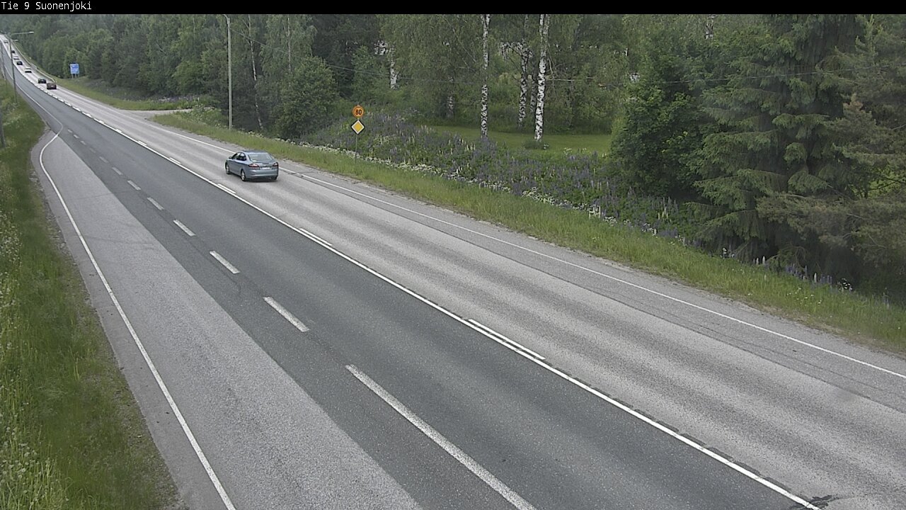 Weather Camera Image Road 9 Suonenjoki, Purola, Suonenjoki, Pohjois-Savo