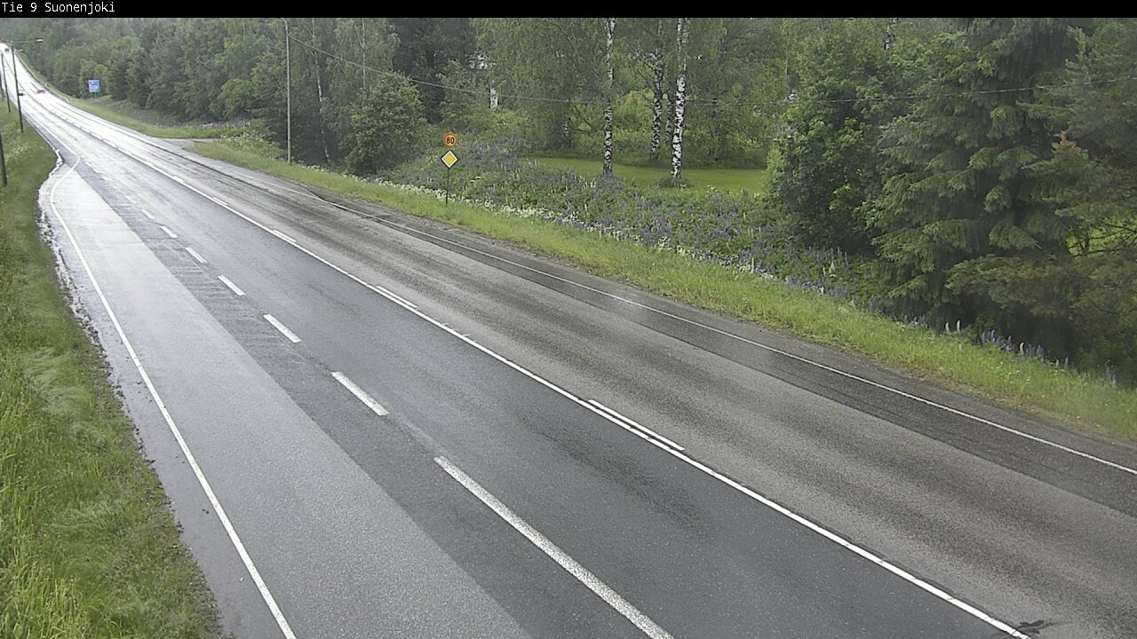 Weather Camera Image Väg 9 Suonenjoki, Purola, Suonenjoki, Pohjois-Savo