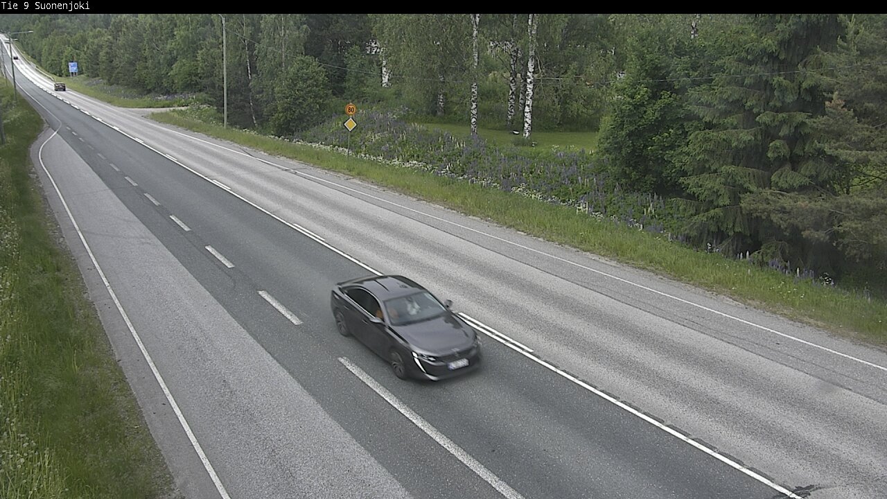 Weather Camera Image Road 9 Suonenjoki, Purola, Suonenjoki, Pohjois-Savo