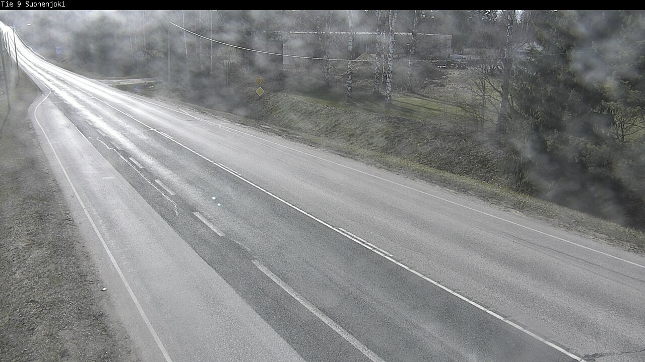 Weather Camera Image Road 9 Suonenjoki, Purola, Suonenjoki, Pohjois-Savo