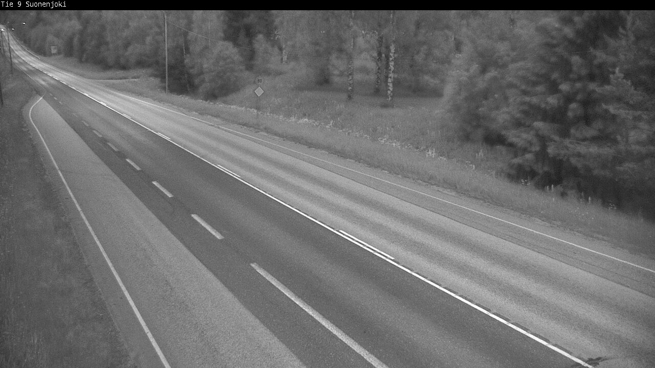 Weather Camera Image Road 9 Suonenjoki, Purola, Suonenjoki, Pohjois-Savo