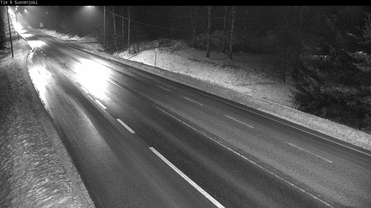 Weather Camera Image Väg 9 Suonenjoki, Purola, Suonenjoki, Pohjois-Savo