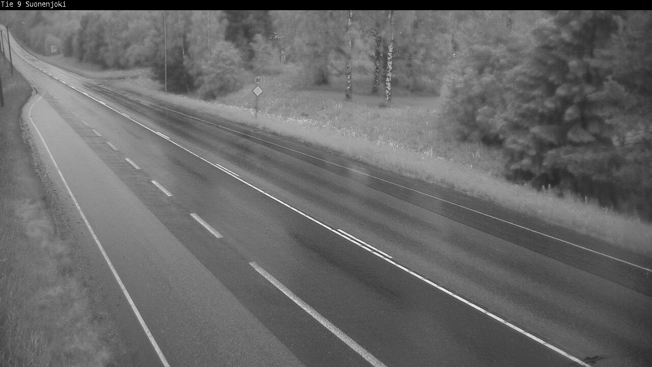 Weather Camera Image Road 9 Suonenjoki, Purola, Suonenjoki, Pohjois-Savo