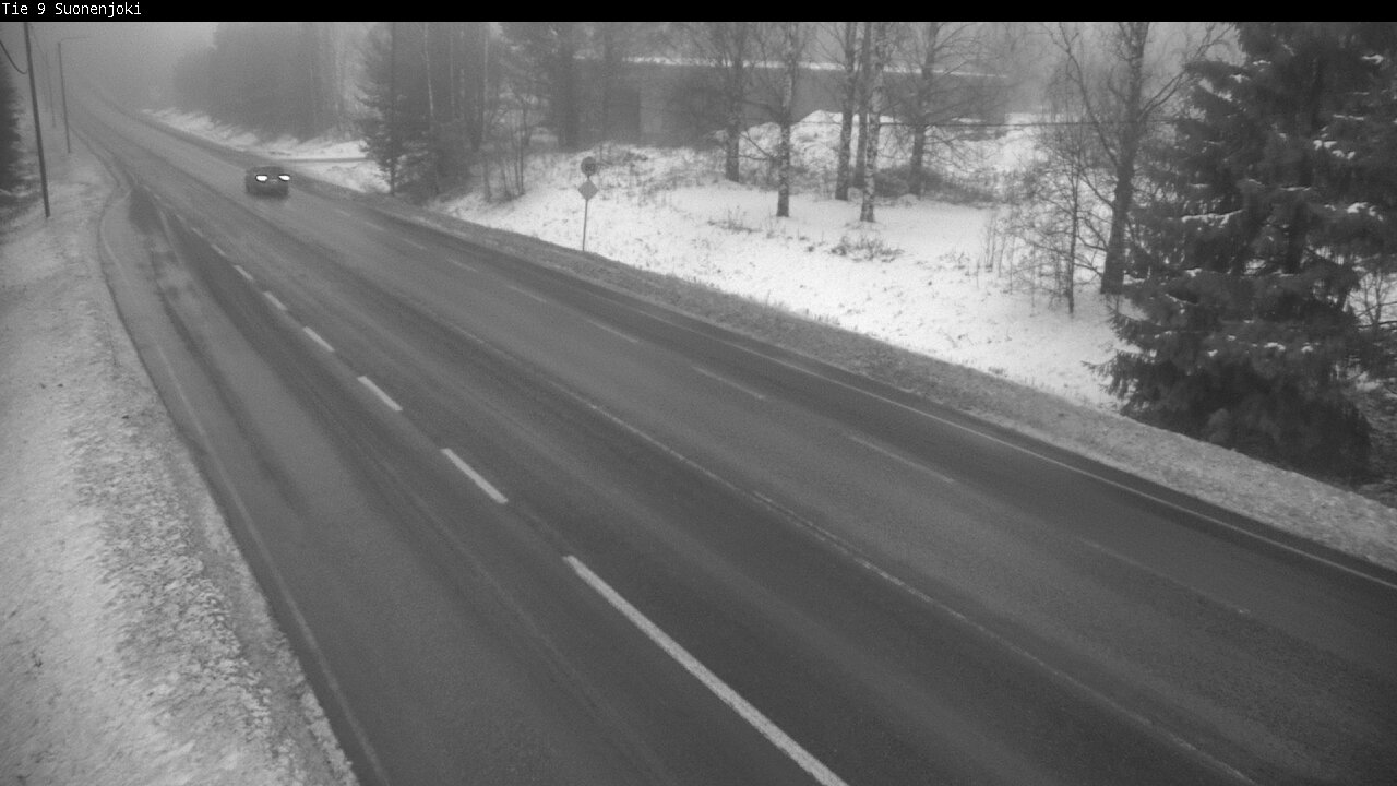 Weather Camera Image Väg 9 Suonenjoki, Purola, Suonenjoki, Pohjois-Savo