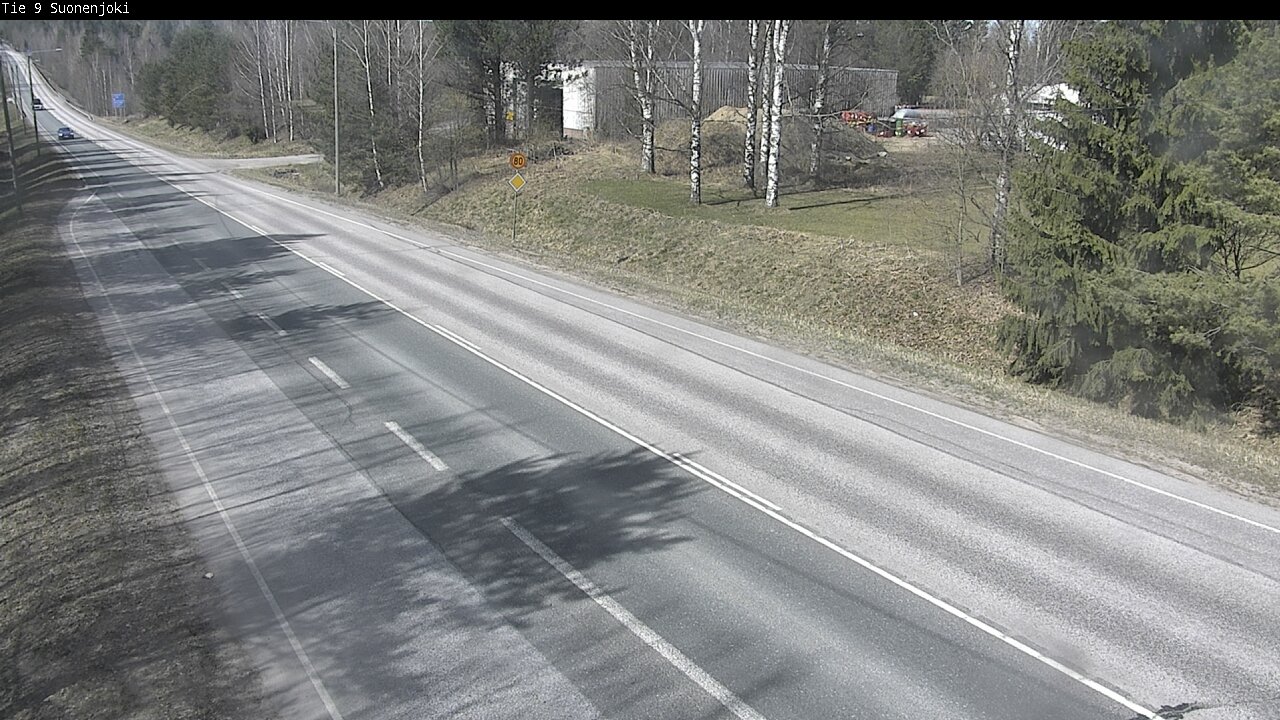 Weather Camera Image Road 9 Suonenjoki, Purola, Suonenjoki, Pohjois-Savo