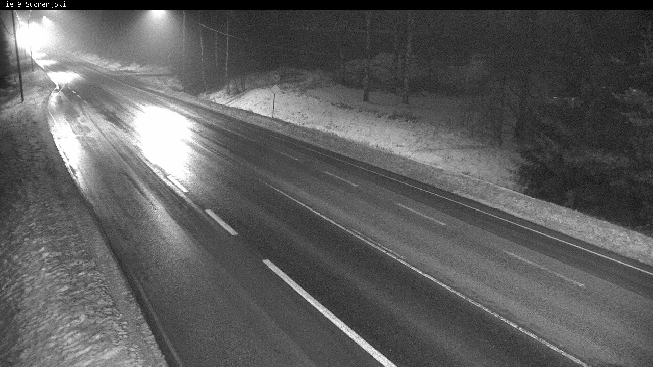 Weather Camera Image Väg 9 Suonenjoki, Purola, Suonenjoki, Pohjois-Savo