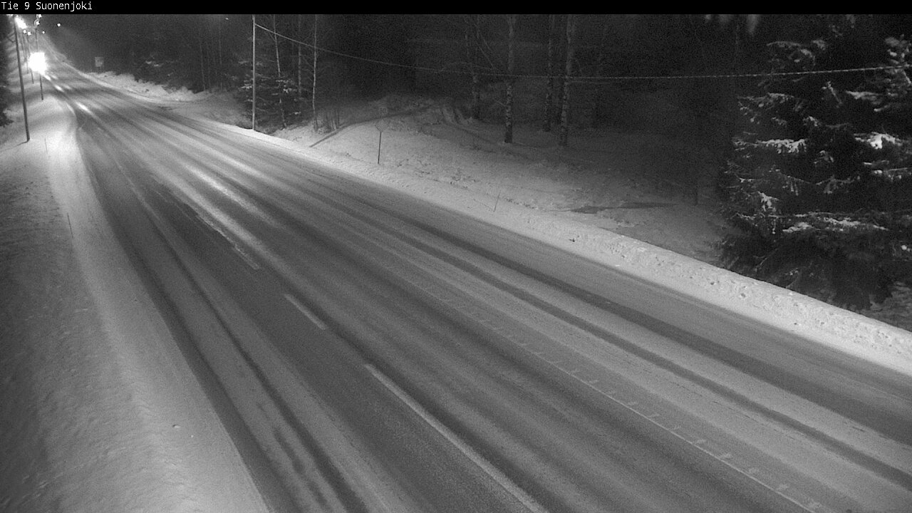 Weather Camera Image Väg 9 Suonenjoki, Purola, Suonenjoki, Pohjois-Savo