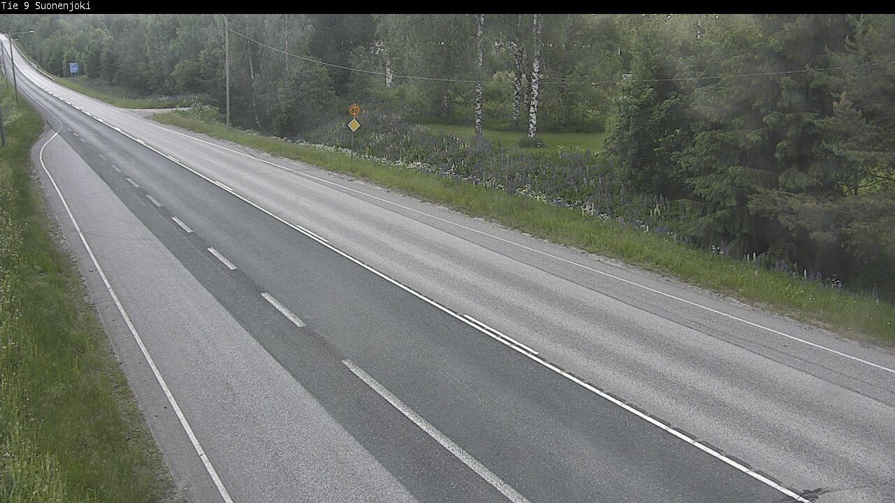 Weather Camera Image Road 9 Suonenjoki, Purola, Suonenjoki, Pohjois-Savo