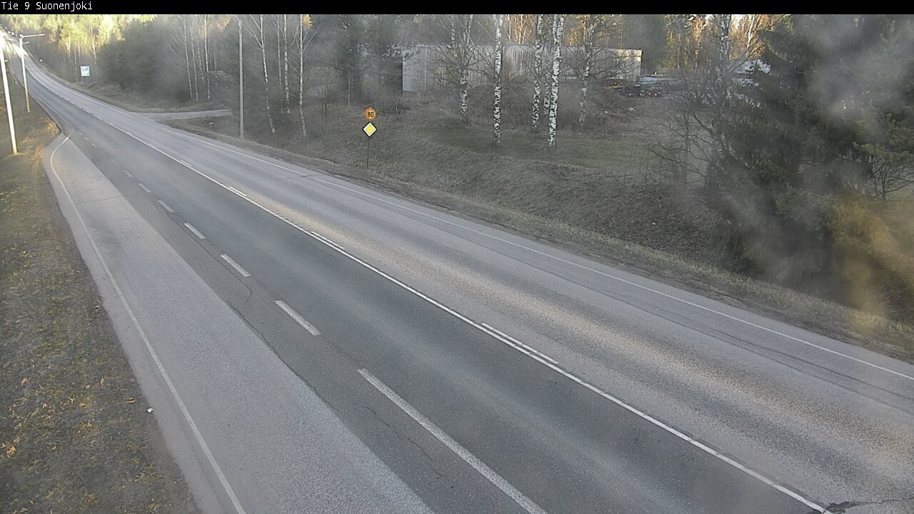 Weather Camera Image Road 9 Suonenjoki, Purola, Suonenjoki, Pohjois-Savo