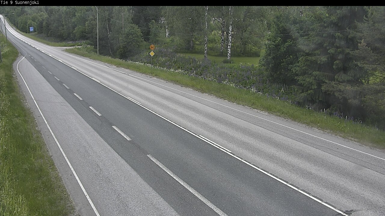 Weather Camera Image Road 9 Suonenjoki, Purola, Suonenjoki, Pohjois-Savo