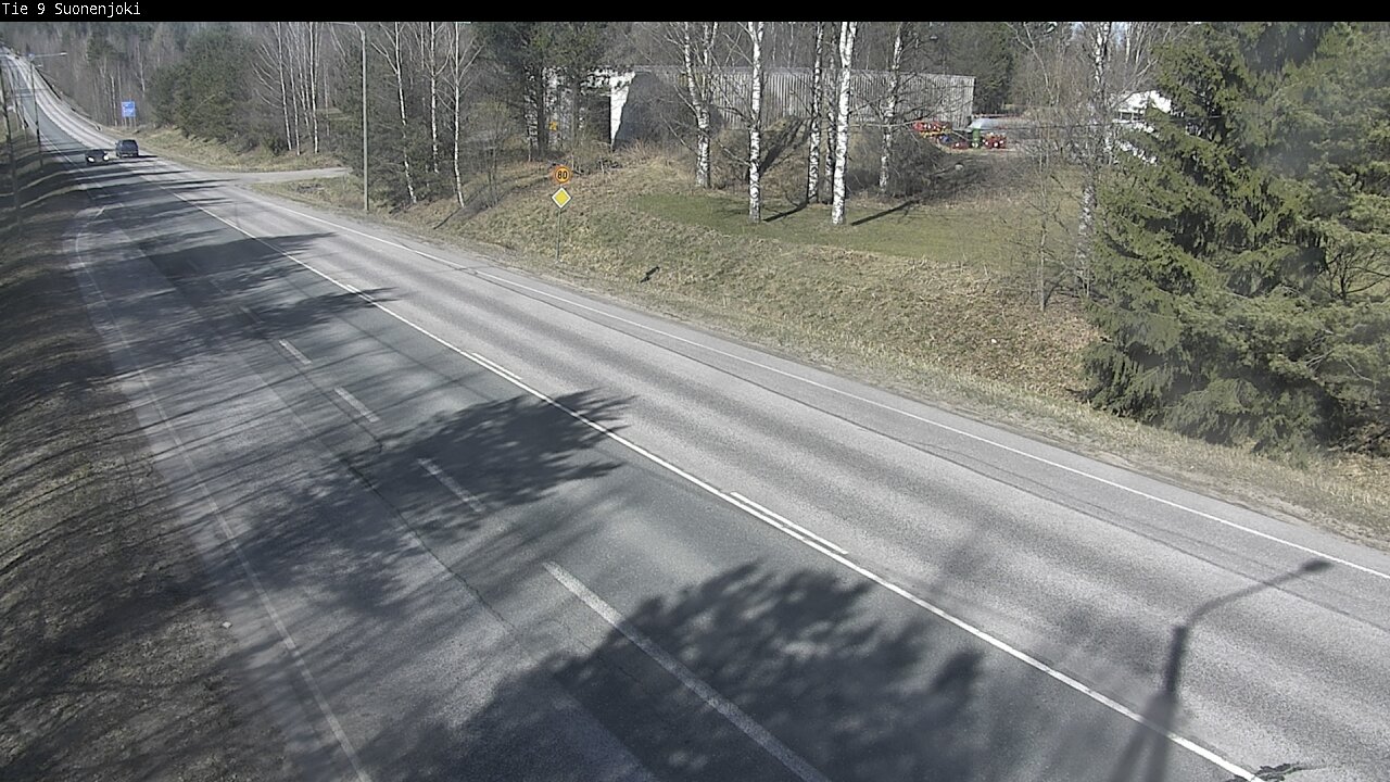 Weather Camera Image Road 9 Suonenjoki, Purola, Suonenjoki, Pohjois-Savo