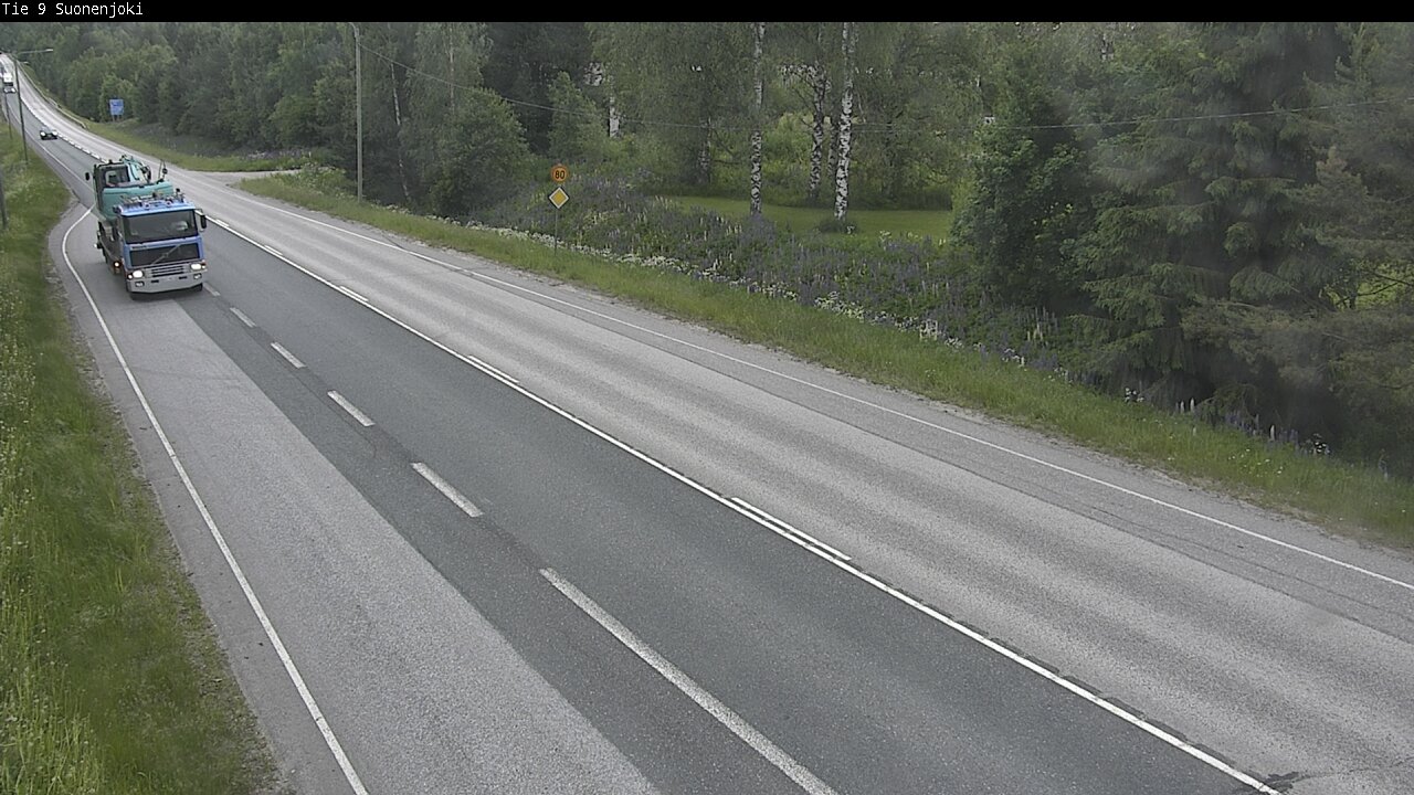 Weather Camera Image Road 9 Suonenjoki, Purola, Suonenjoki, Pohjois-Savo