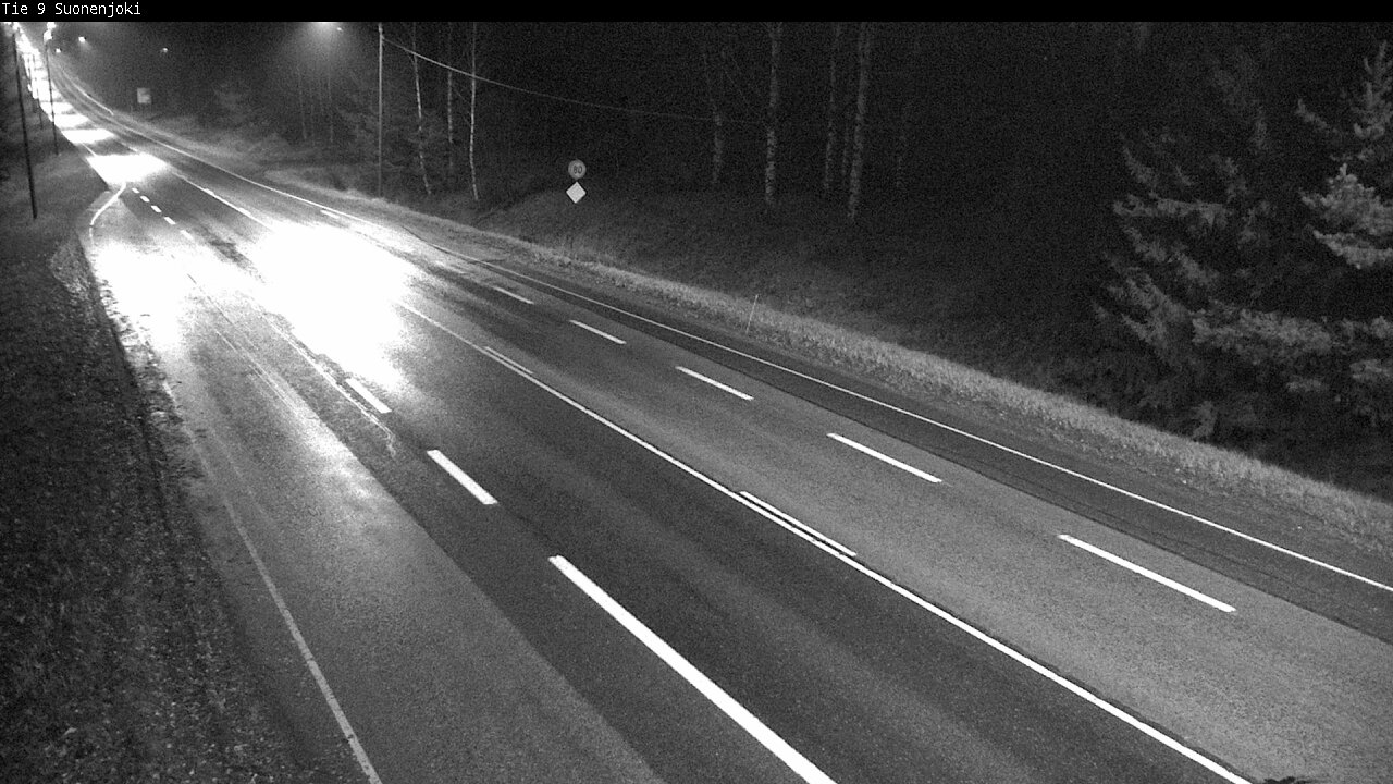 Weather Camera Image Road 9 Suonenjoki, Purola, Suonenjoki, Pohjois-Savo