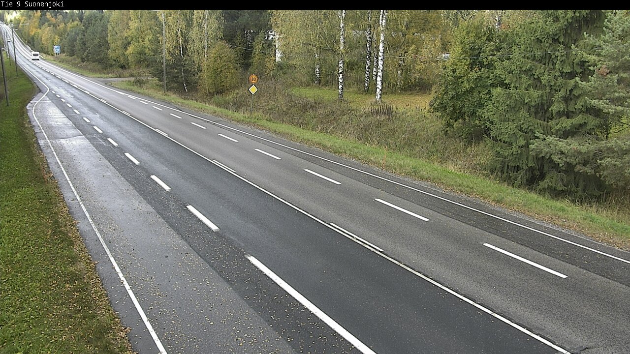 Weather Camera Image Road 9 Suonenjoki, Purola, Suonenjoki, Pohjois-Savo