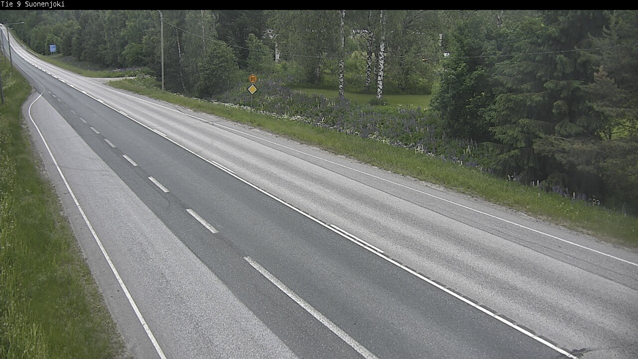 Weather Camera Image Road 9 Suonenjoki, Purola, Suonenjoki, Pohjois-Savo