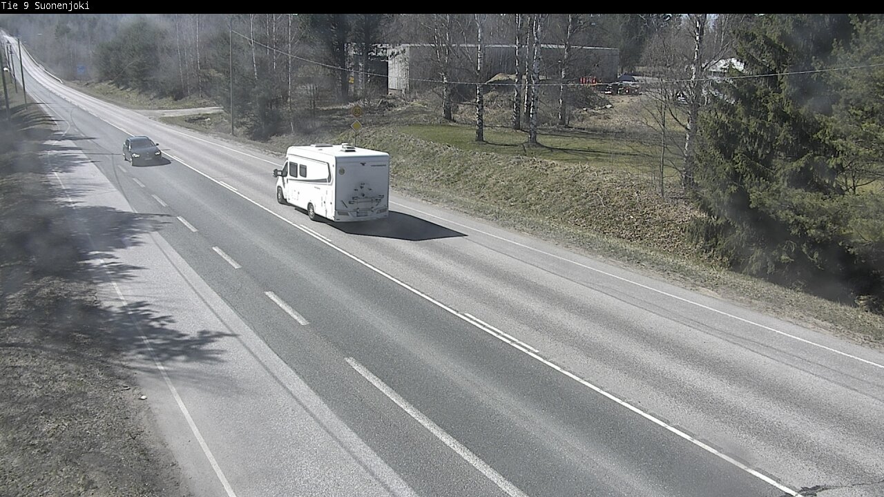 Weather Camera Image Road 9 Suonenjoki, Purola, Suonenjoki, Pohjois-Savo