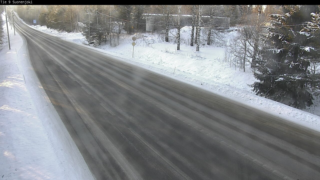 Weather Camera Image Väg 9 Suonenjoki, Purola, Suonenjoki, Pohjois-Savo