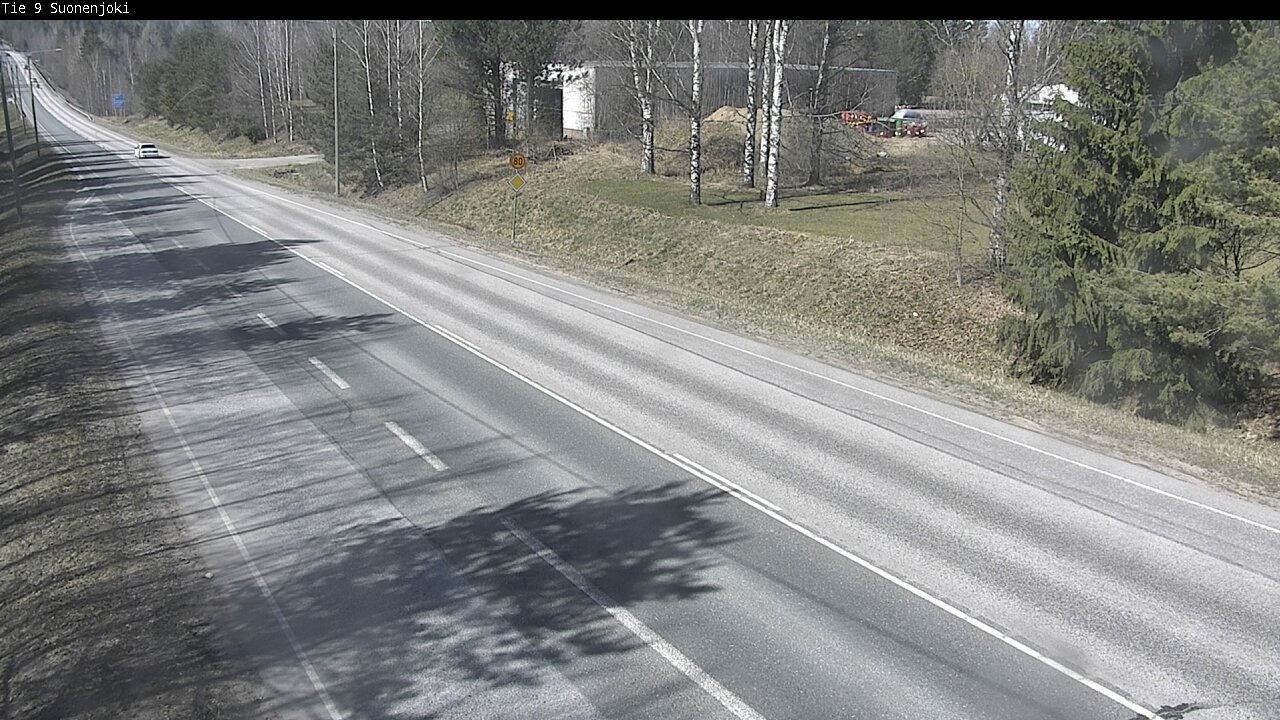 Weather Camera Image Road 9 Suonenjoki, Purola, Suonenjoki, Pohjois-Savo