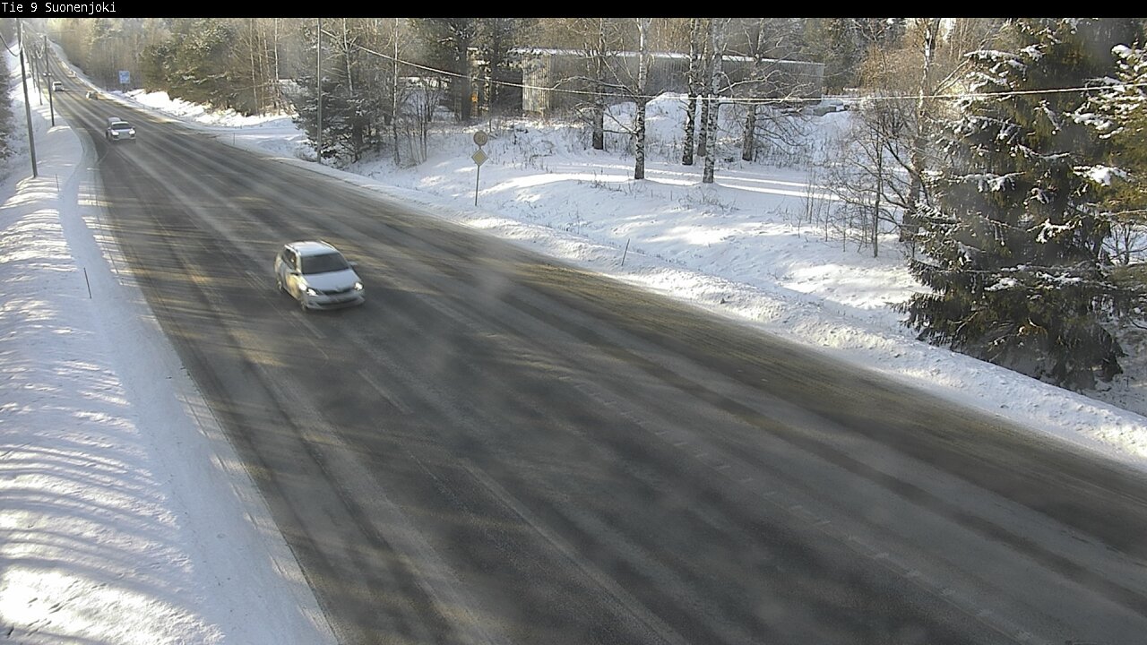 Weather Camera Image Väg 9 Suonenjoki, Purola, Suonenjoki, Pohjois-Savo
