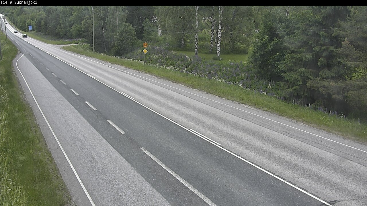 Weather Camera Image Road 9 Suonenjoki, Purola, Suonenjoki, Pohjois-Savo